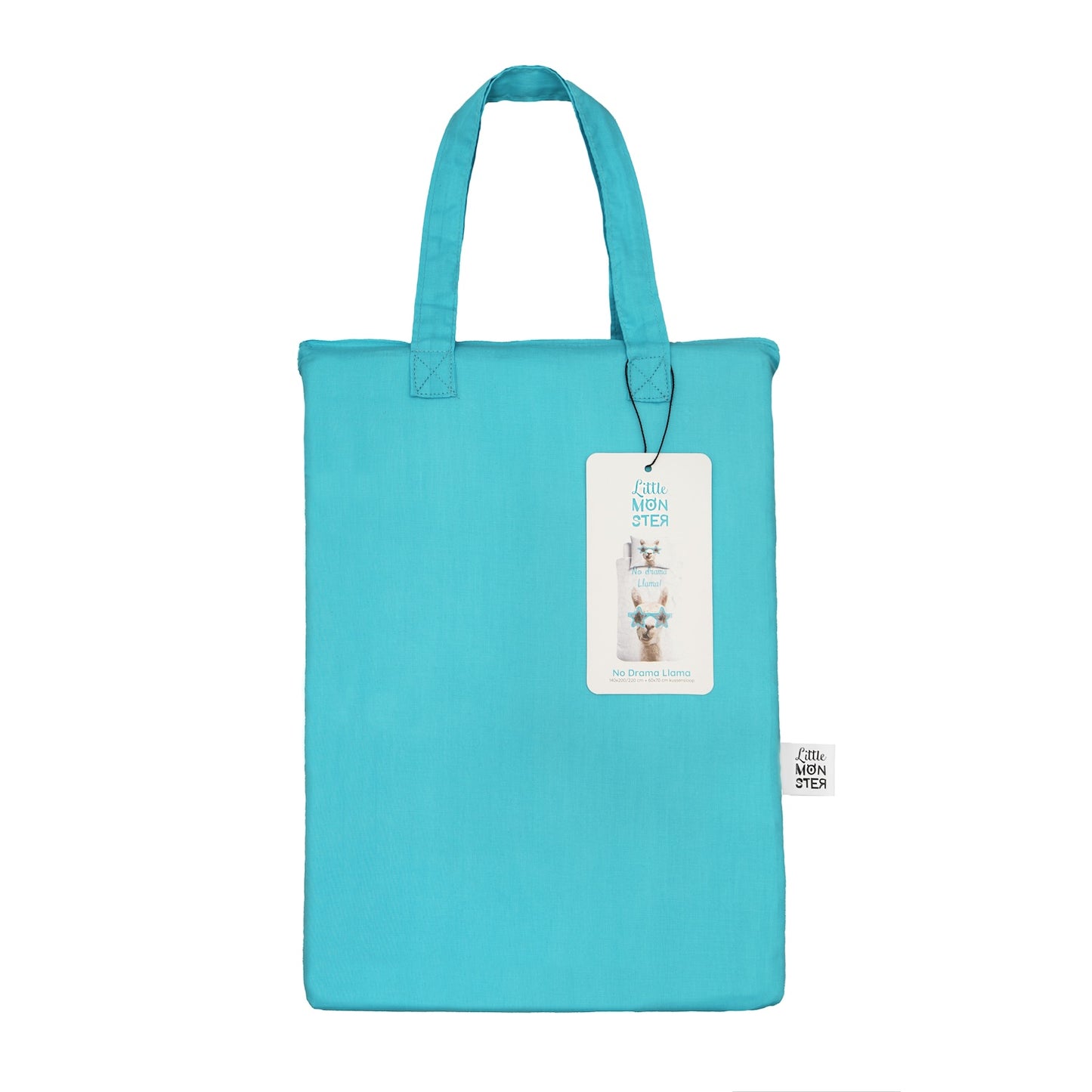 Llama Kinder Dekbedovertrek 140x200/220 Little Monster