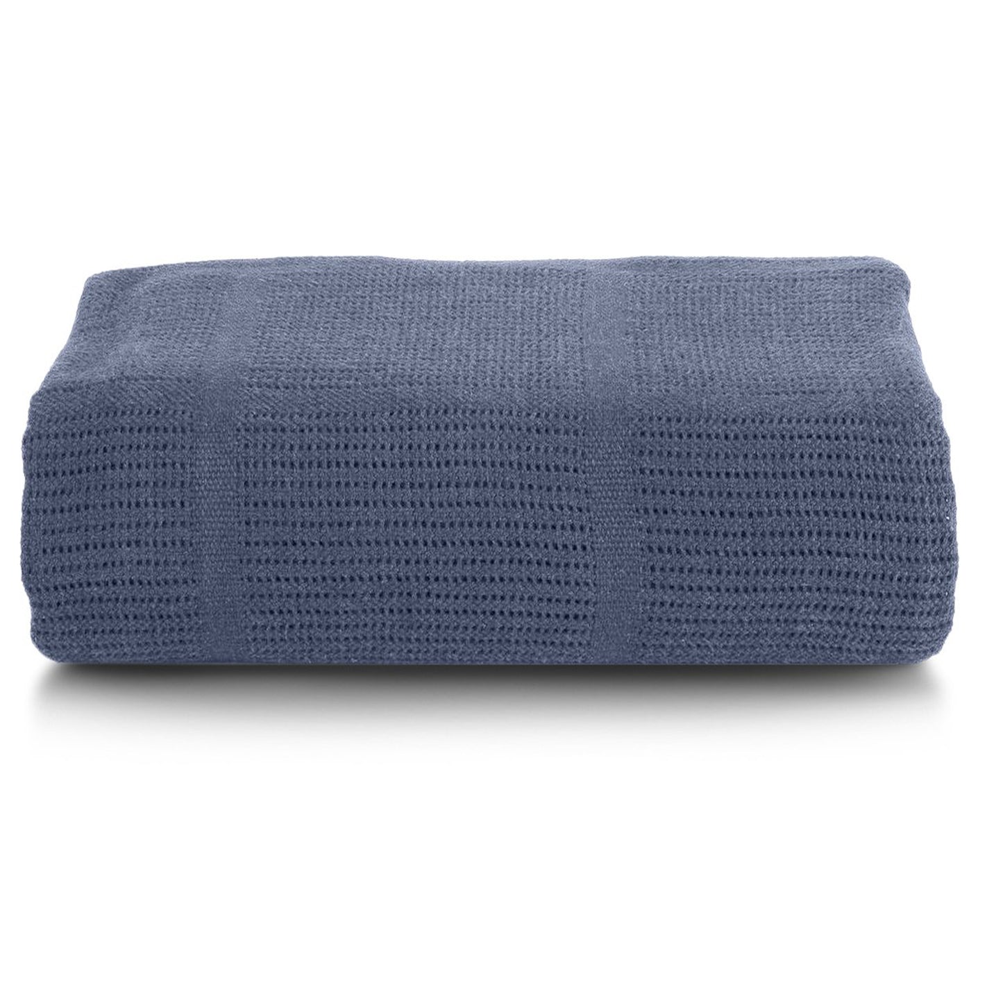 Cellulair Plaid 150x200 Pure Cotton Blauw