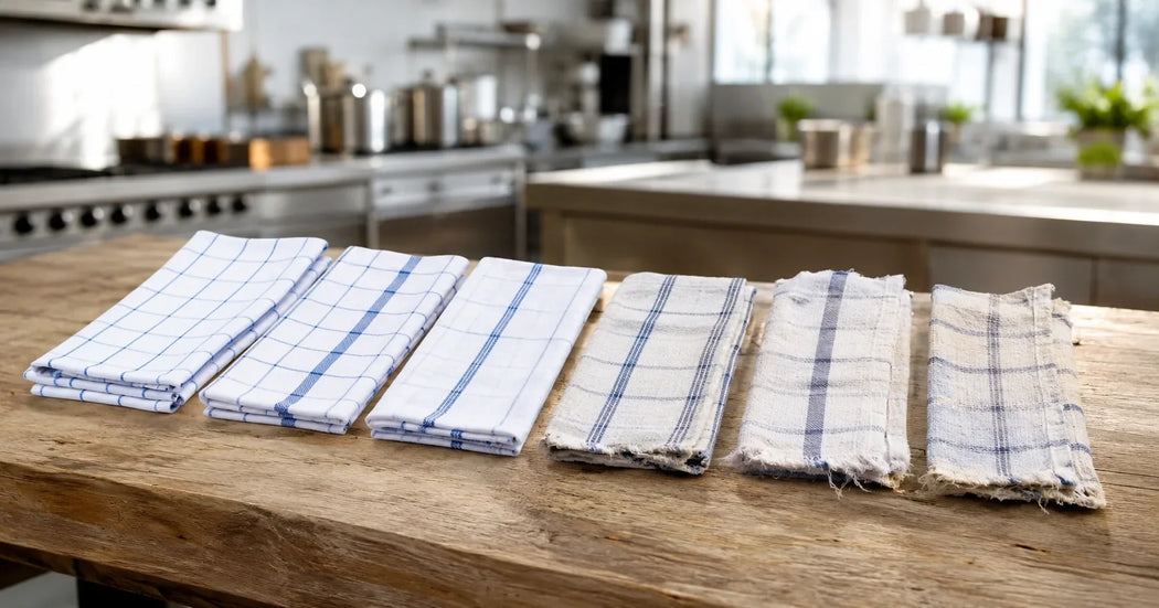 Professioneel horeca-keukentextiel vervangen