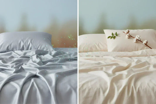 De verborgen gevaren van microvezel beddengoed voor huid en gezondheid