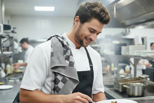 Theedoeken en keukendoeken set: horeca kwaliteit van 100% katoen