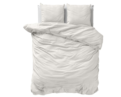 Mousseline Dekbedovertrek 240x200/220 Lits-Jumeaux Off White