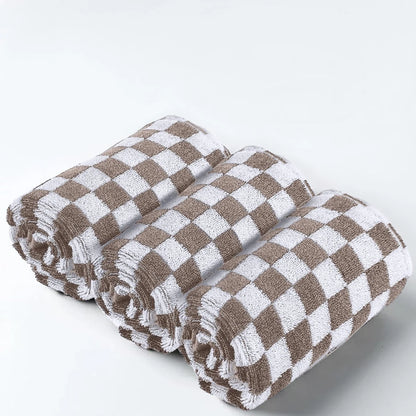 Keukendoeken Set 50×50 cm Badstof Horeca Bruin