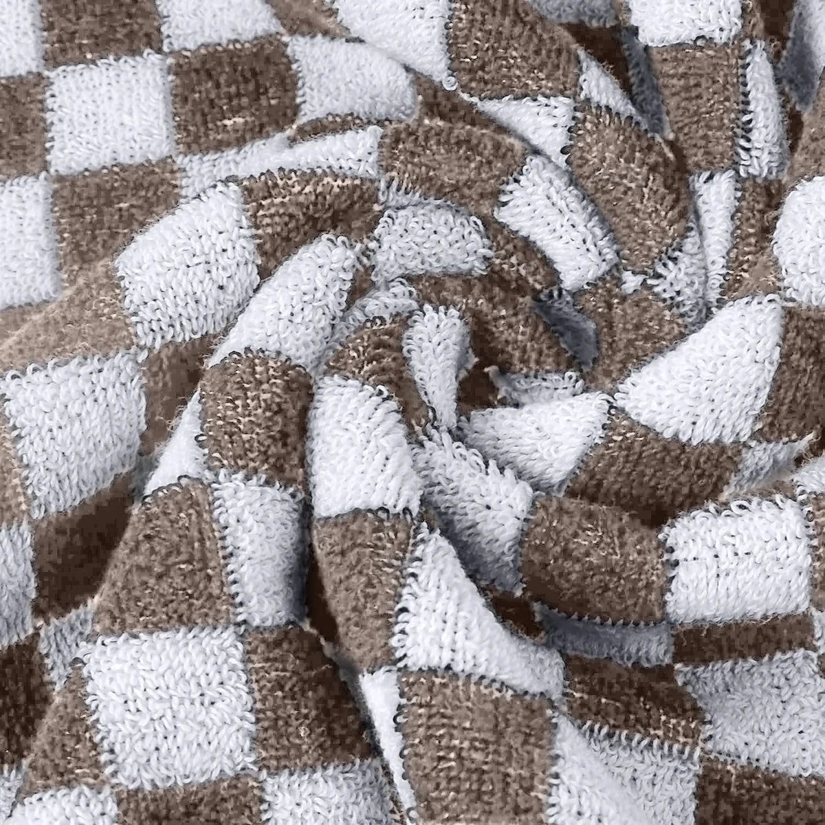 Keukendoeken Set 50×50 cm Badstof Horeca Bruin