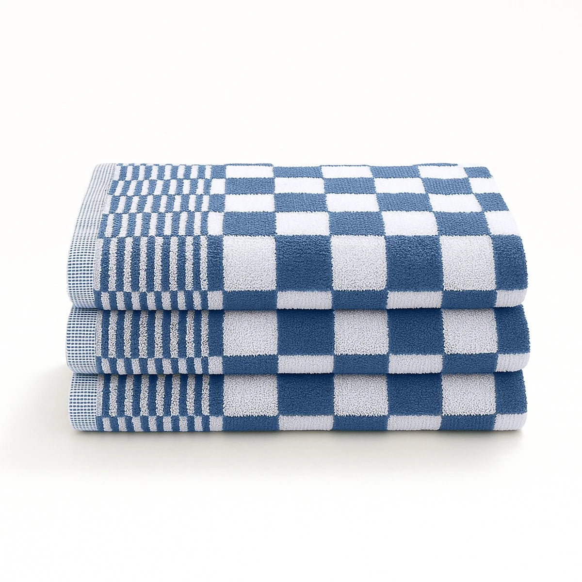 Keukendoeken Set 50×50 cm Badstof Horeca Licht Blauw