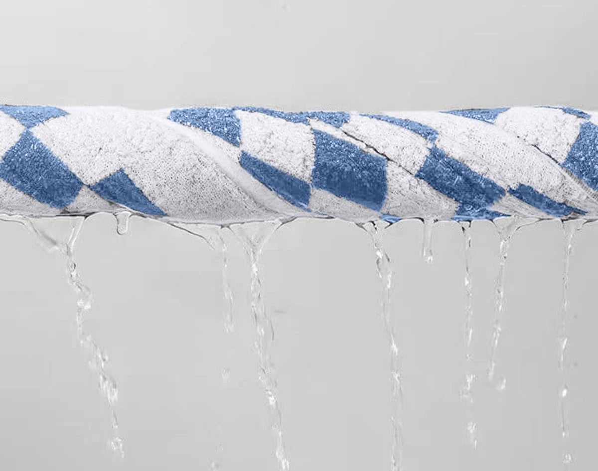 Keukendoeken Set 50×50 cm Badstof Horeca Licht Blauw