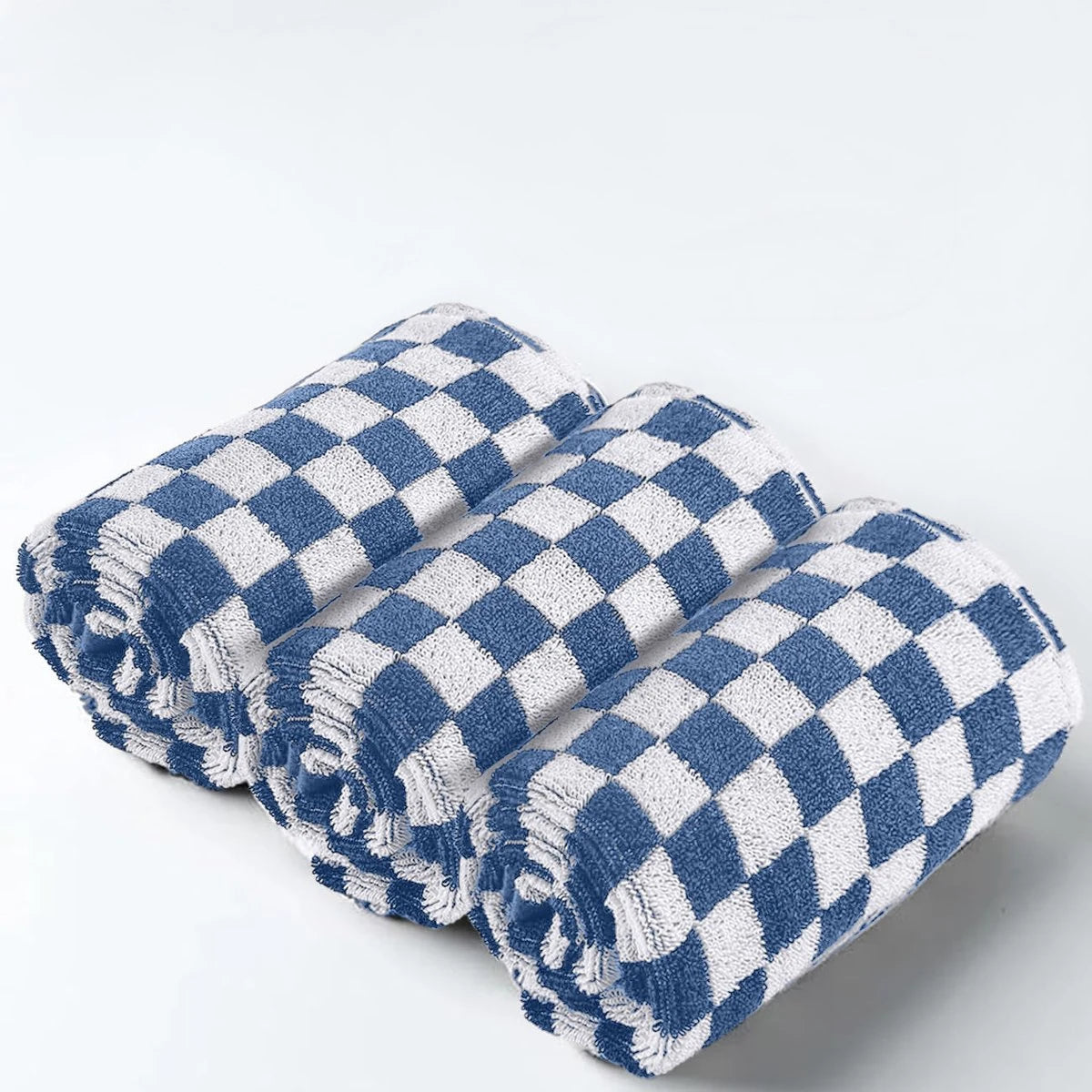 Keukendoeken Set 50×50 cm Badstof Horeca Licht Blauw