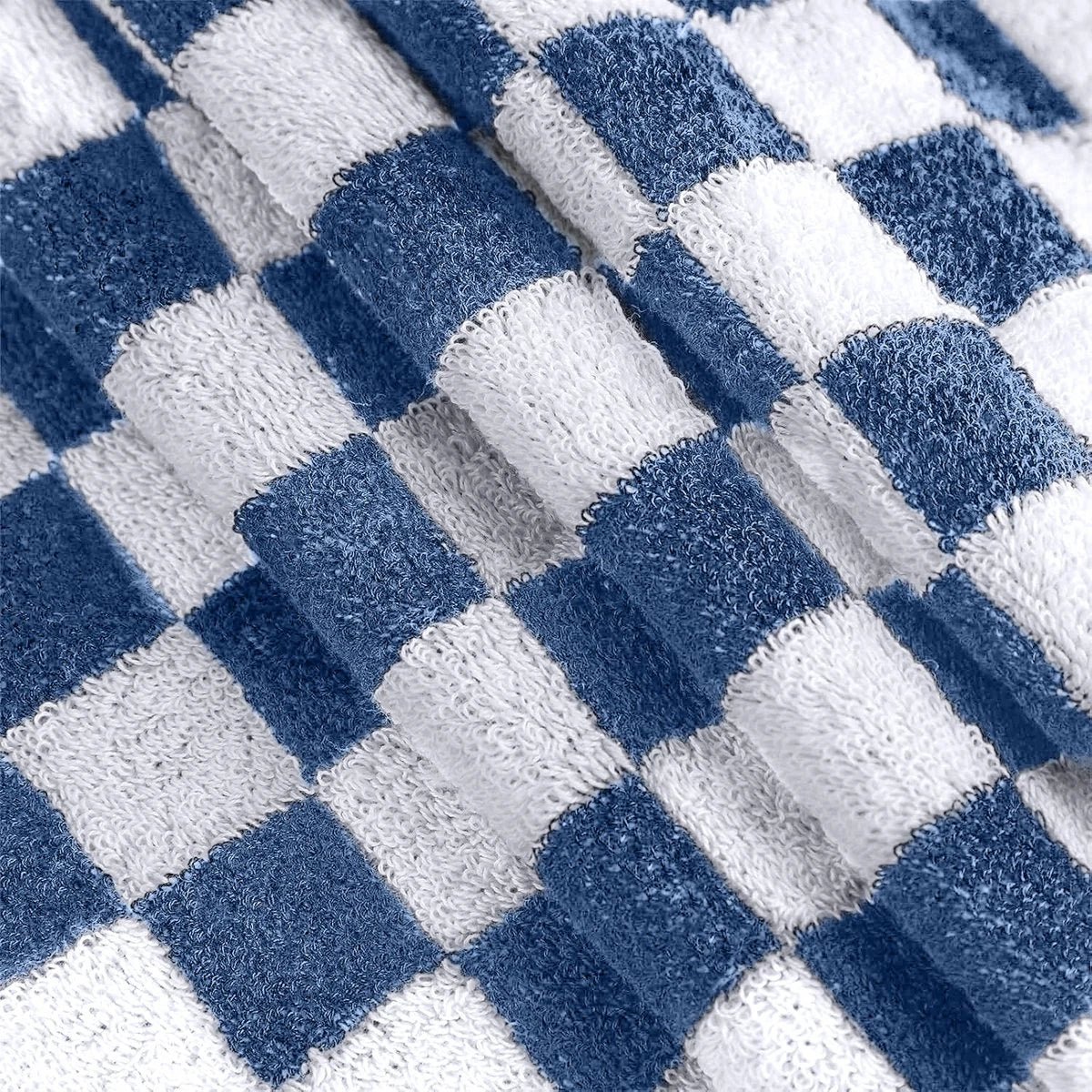 Keukendoeken Set 50×50 cm Badstof Horeca Licht Blauw