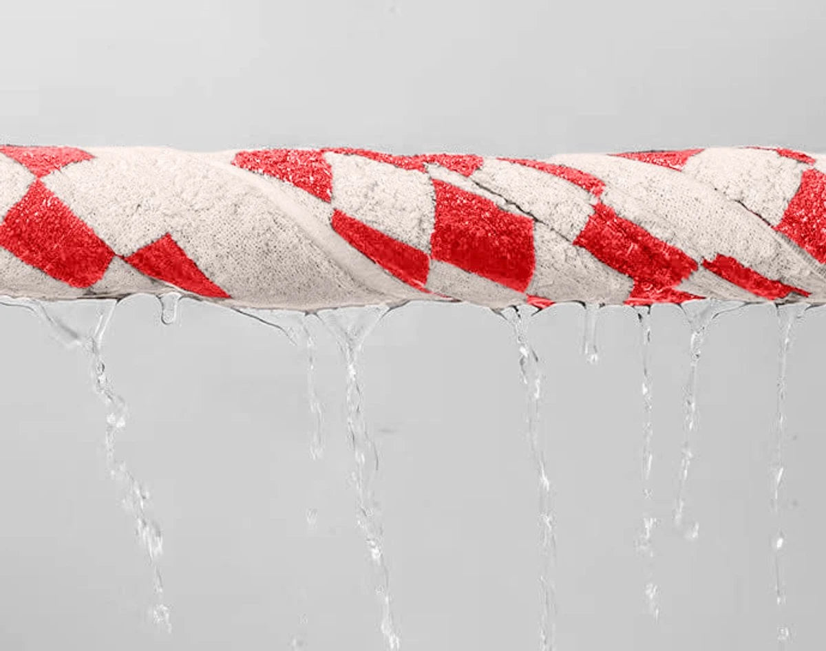 Keukendoeken Set 50×50 cm Badstof Horeca Rood