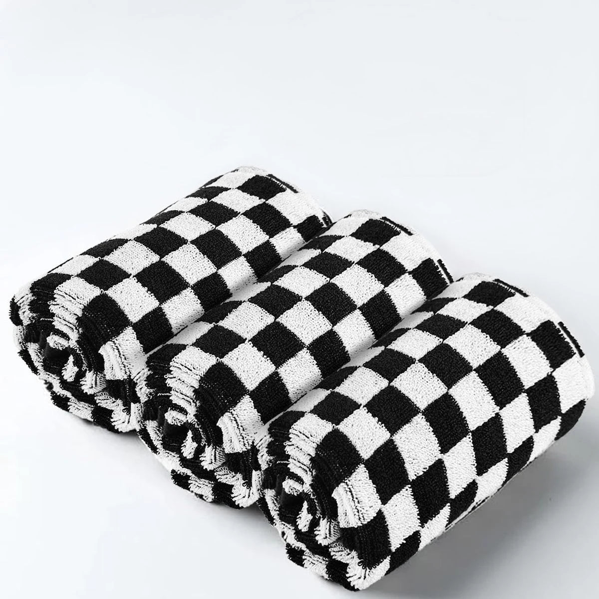 Keukendoeken Set 50×50 cm Badstof Horeca Zwart