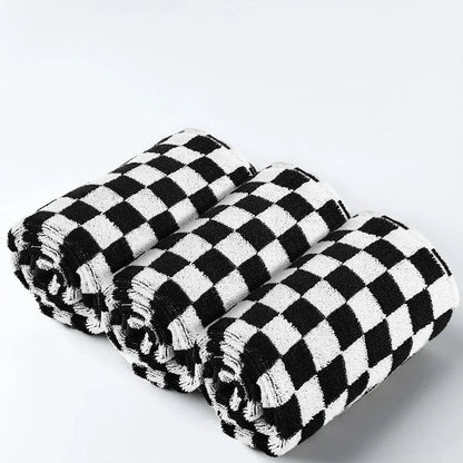 Keukendoeken Set 50×50 cm Badstof Horeca Zwart