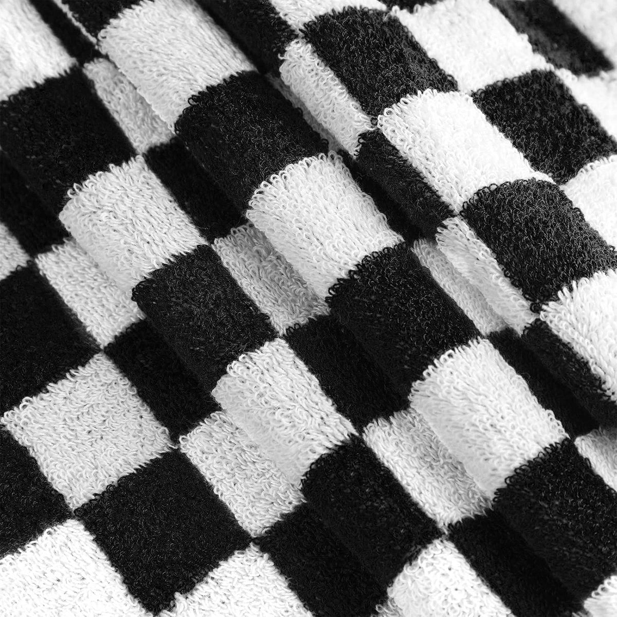 Keukendoeken Set 50×50 cm Badstof Horeca Zwart