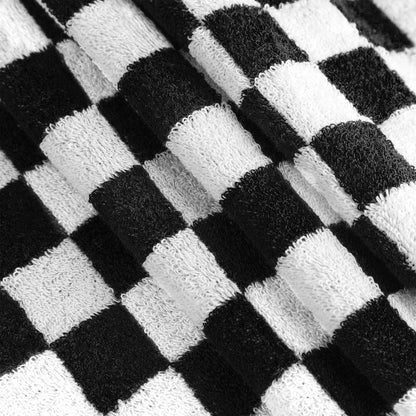 Keukendoeken Set 50×50 cm Badstof Horeca Zwart