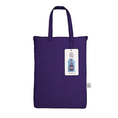 LittleMonster Kinder Dekbedovertrek 140x200/220 Blauw