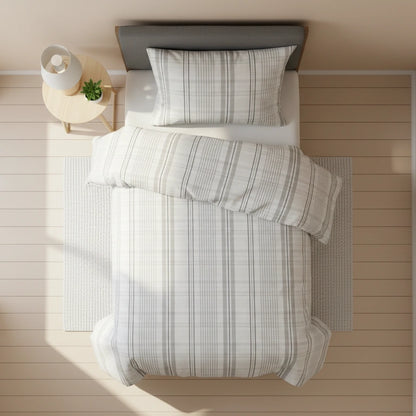 Dekbedovertrek 140x200 Katoen Check