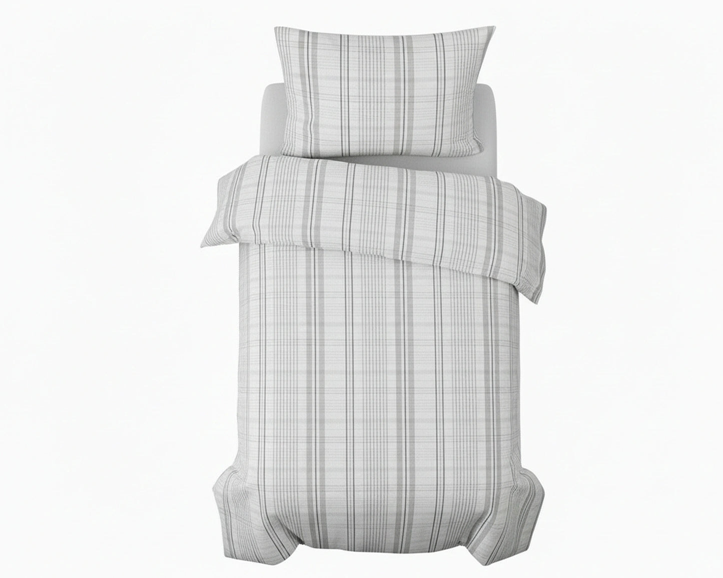 Dekbedovertrek 140x200 Katoen Check