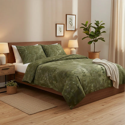 Dekbedovertrek 200x200 Katoen Leaves