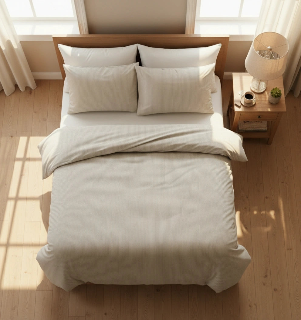 Dekbedovertrek 200x200 Katoen Stripes