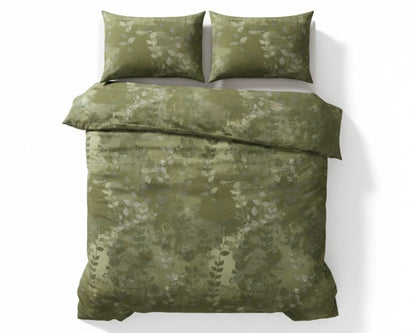 Dekbedovertrek 240x220 Katoen Leaves