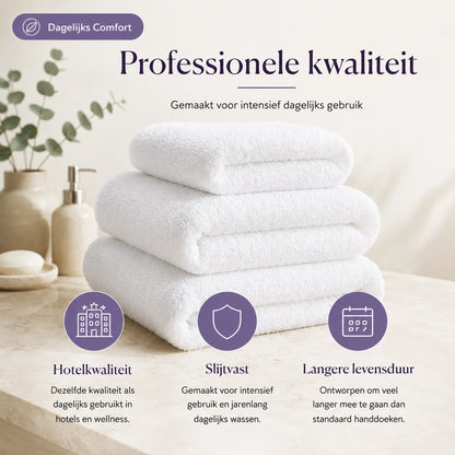 Hotel Badlaken XL - 100x180 - 500 g/m² - 100% katoen - Wit