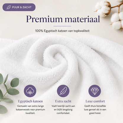 Hotel Badmat - 50x70 - 750 g/m² - 100% katoen - Wit