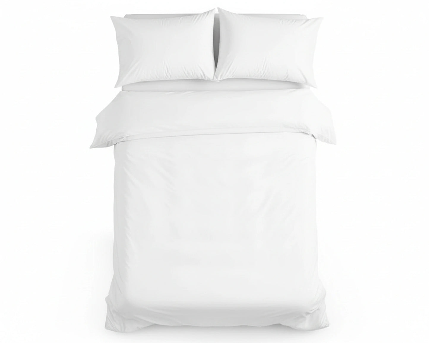 Hotel Dekbedovertrek 200x200 Katoen Wit