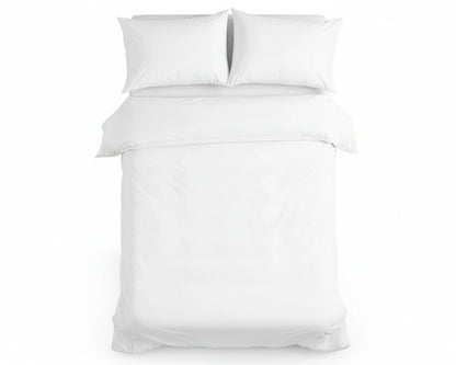 Hotel Dekbedovertrek 240x220 Katoen Wit