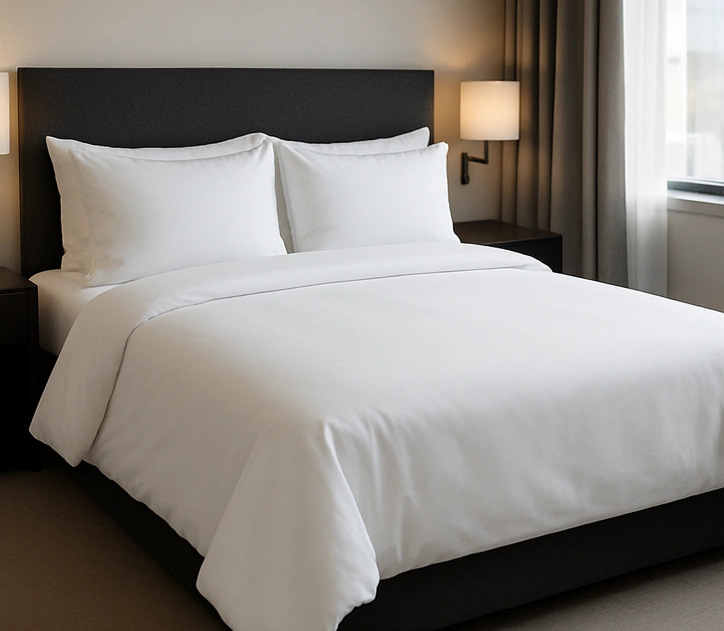 Hotel Dekbedovertrek 240x220/250 - 100% Katoen - Wit