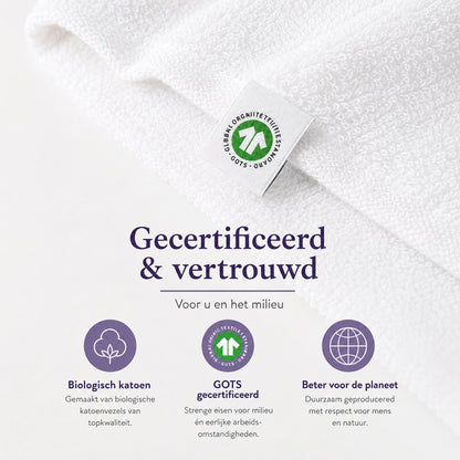 Hotel Handdoek - 50x100 - 500 g/m² - 100% katoen -  Wit