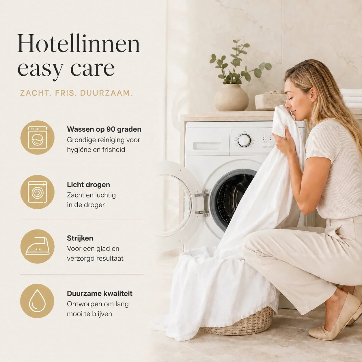Hotel kussenslopen set van 2 - 60x70 - Egyptisch katoensatijn - 10mm - TC250
