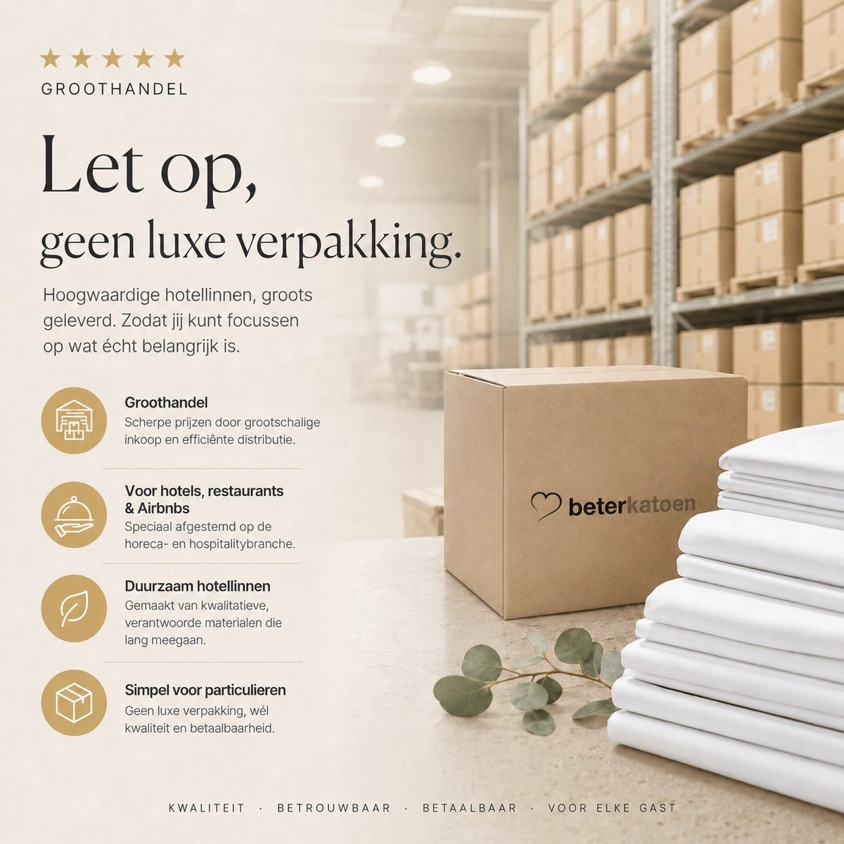 Kussenslopen 60x70 - Set van 2 - 100% Katoen - Wit