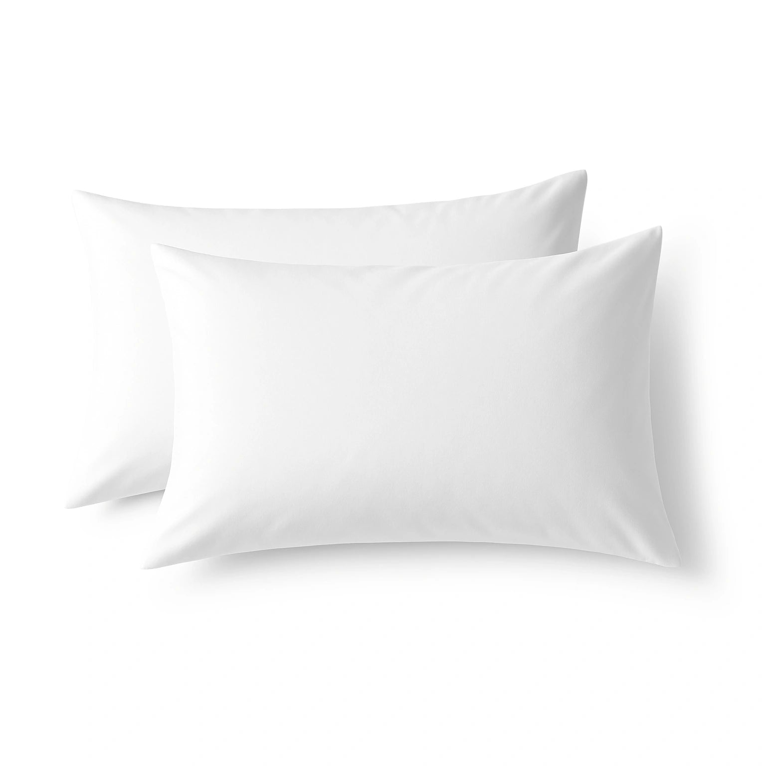 Kussenslopen 60x70 - Set van 2 - 100% Katoen - Wit