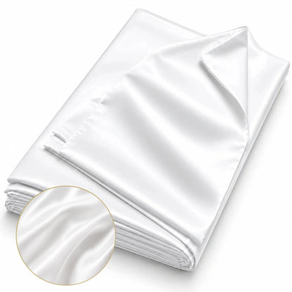 Hotel laken 2 persoons - 280x300 cm - Egyptisch katoensatijn - TC300 - Wit