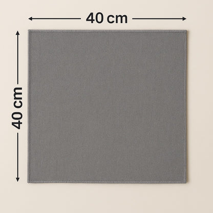 Microvezeldoek 40x40 cm antraciet - handig formaat voor poetsen, polijsten en schoonmaken - Beterkatoen