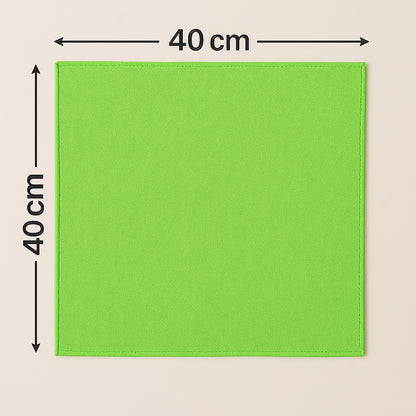 Microvezeldoek 40x40 cm groen - handig formaat voor poetsen, polijsten en schoonmaken - Beterkatoen