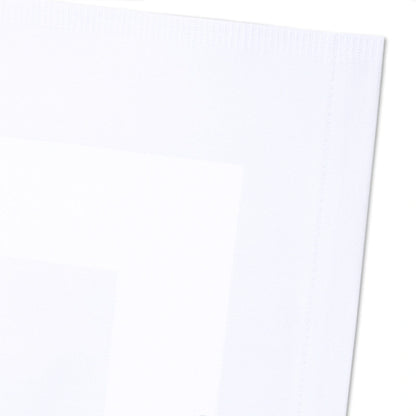 Servetten 50x50 cm - 100% Katoen - Damast met Satijnband - Wit