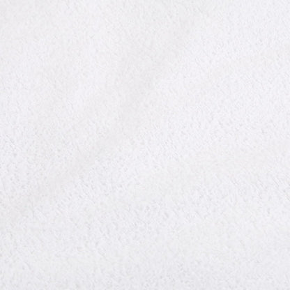 Detail van de waterdichte molton matrasbeschermer van badstof - zacht, ademend en geruisloos materiaal - kraakt niet - Beterkatoen